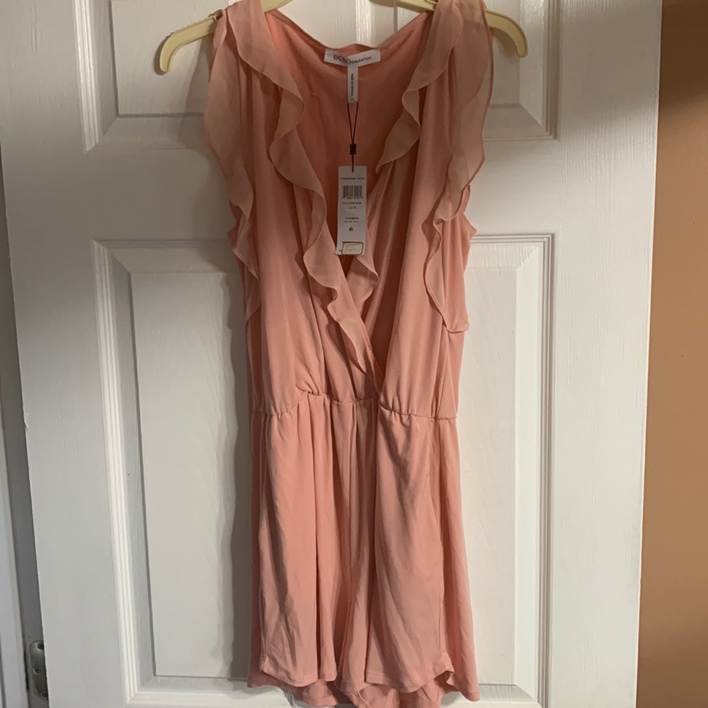 Bgc romper- light pink